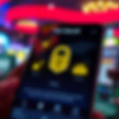 Security features displayed within the Akwesasne Mohawk Casino app interface