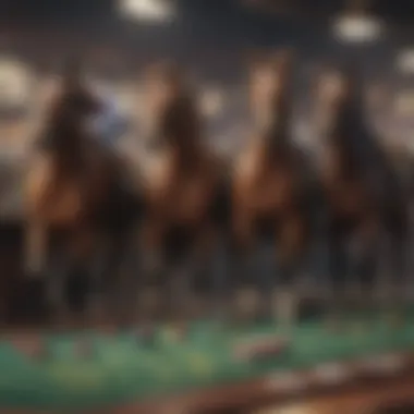 Diagram illustrating different types of horse wagers