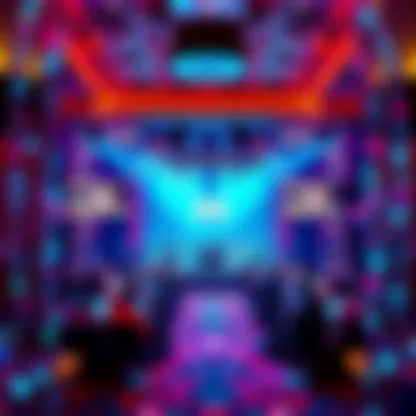 Entertainment venue within Aria showcasing a live performance