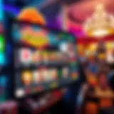 An overview of an Australian online casino interface