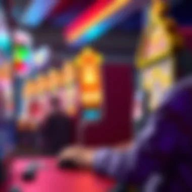 Conceptual illustration of ethical dilemmas in gaming