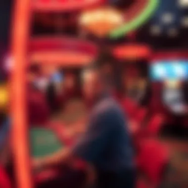 Illustration of responsible gambling practices