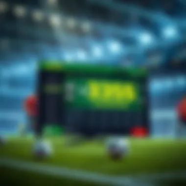 Bet365 Live Soccer Betting User Interface User interface of Bet365 live soccer betting