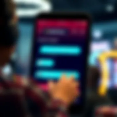 Customer support chat feature on BetOnline Mobile