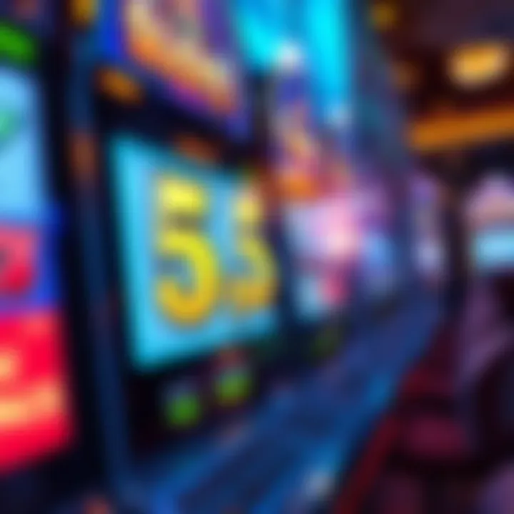 Close-up of a jackpot display showing an enormous sum ready to be won