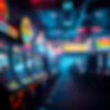 An artistic representation of a casino fishing scene