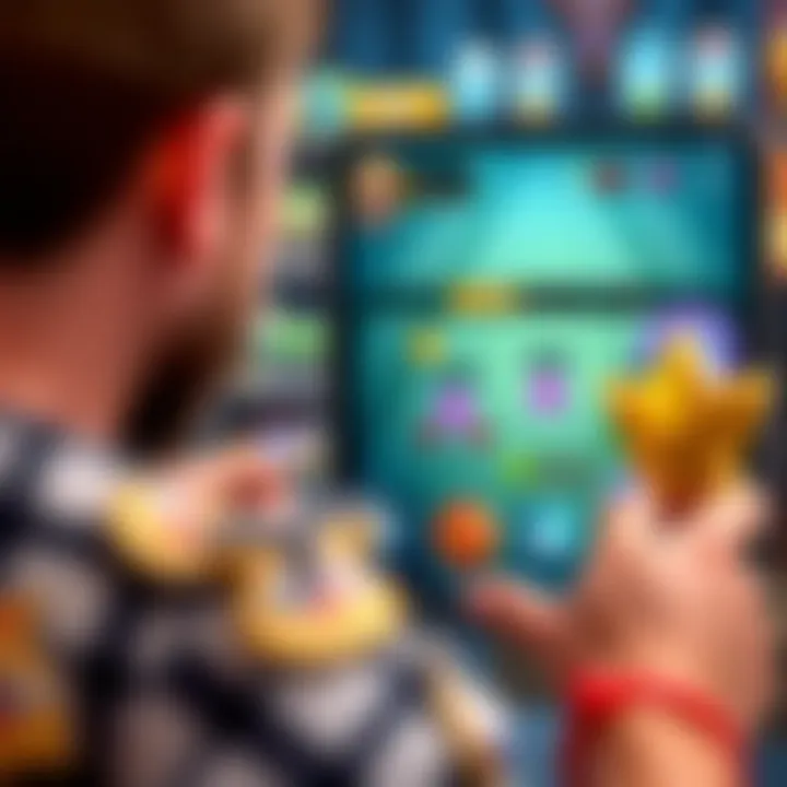 Interface Design of Leading Skill Games Engaging interface of a popular Android skill game