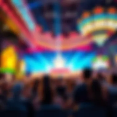 Audience engaged and enjoying the show at Cosmo Vegas