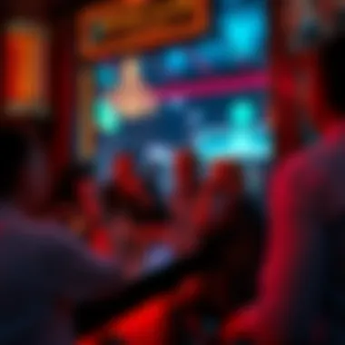 Celebrity guests enjoying a lavish night out at Drake Club