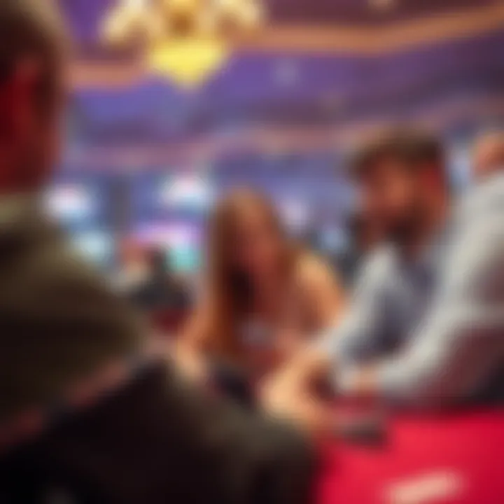 User experience illustration with social media engagement