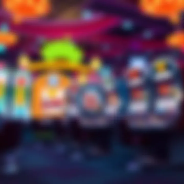 Engaging slot themes depicted in the Electric Slots APK