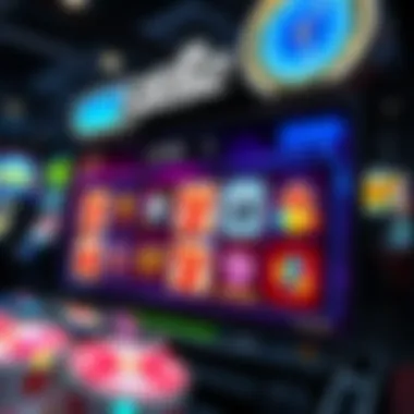 An interface showcasing various gameplay options within the Electric Slots APK