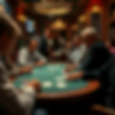 An engaging image of players enjoying a game of contract bridge.