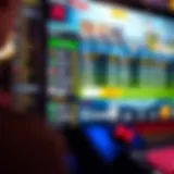 User interface of a top online sportsbook showcasing betting options