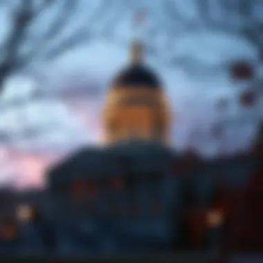 North Carolina State Capitol: The Heart of Legislative Changes North Carolina State Capitol building at dusk