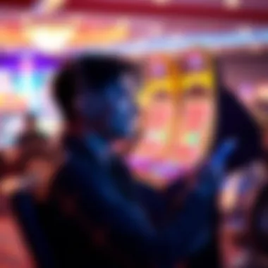 Illustration of a user enjoying a seamless download experience for casino games.