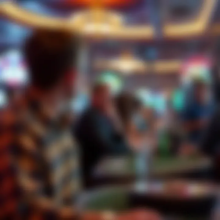 Training session for aspiring casino professionals