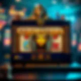 Majestic Cleopatra Slot Game Interface