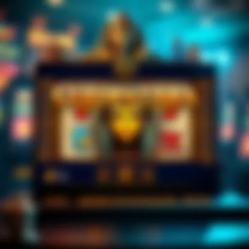 Majestic Cleopatra Slot Game Interface