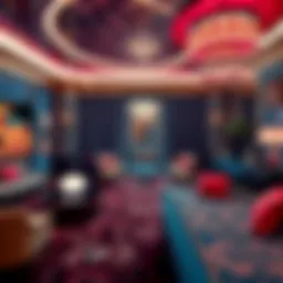 Luxurious suite at Wynn Las Vegas showcasing opulence