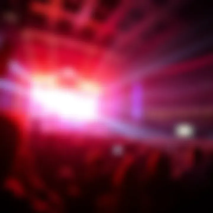 An audience immersed in the electrifying atmosphere of Donny Osmond's Las Vegas show