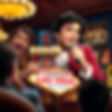 A historical collage featuring key moments from Donny Osmond's career in Las Vegas