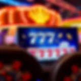 Vibrant online casino interface showcasing 777 symbols