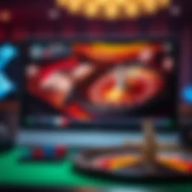 Strategic gameplay on a computer screen