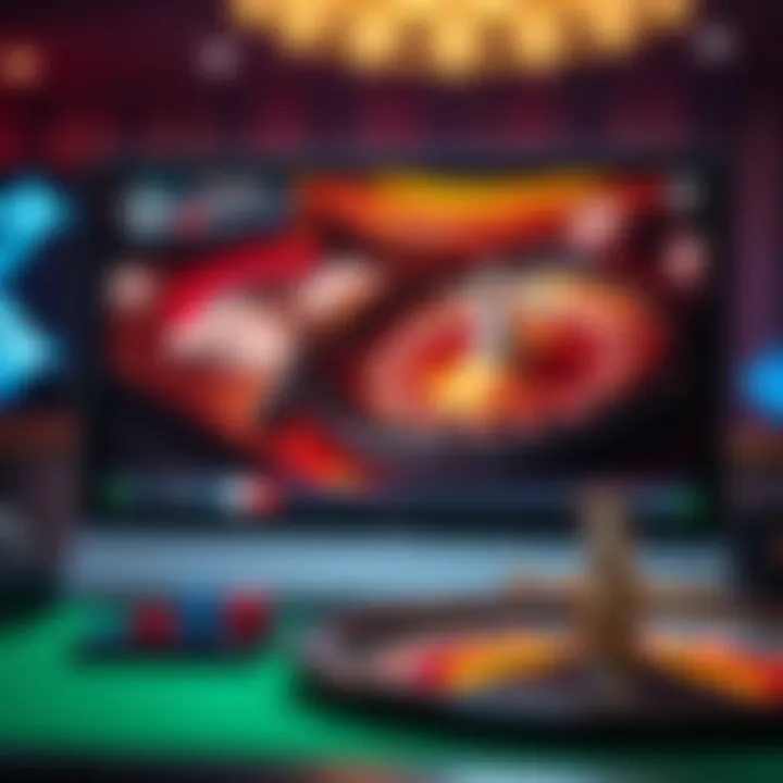 Strategic gameplay on a computer screen