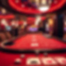 Classic El Cortez Blackjack table showcasing gameplay.