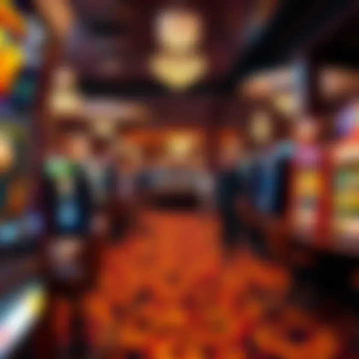 Interior gaming floor filled with diverse slot machines and table games