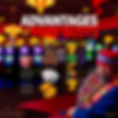 Advantages of Free Slots Infographic highlighting the advantages of playing free slots