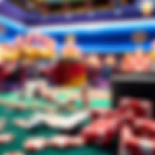 A captivating illustration of online casino bonuses