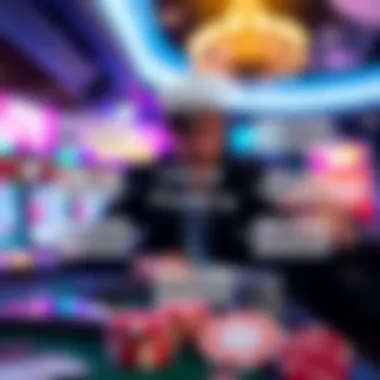 A diagram illustrating potential pitfalls in online gambling