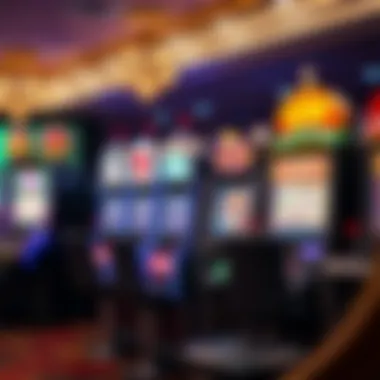 Visual representation of various video slot machines available online