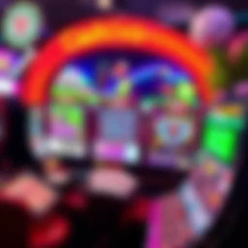 An engaging online gaming interface showcasing a variety of cash payout options