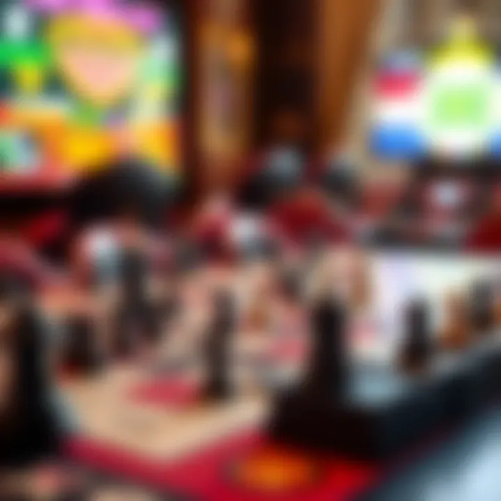 A strategic board game setup symbolizing strategy in gaming.