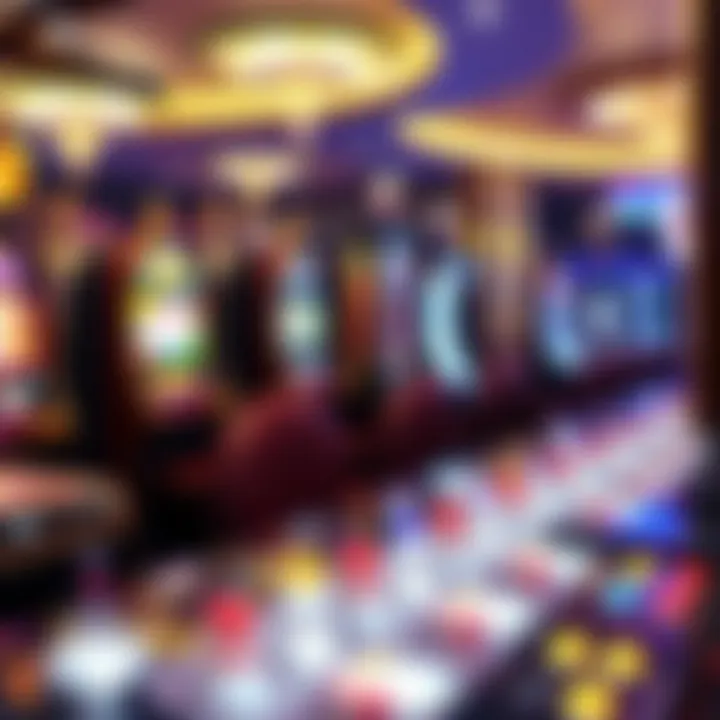 Visual representation of diverse casino games available on the Heart of Vegas platform