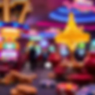 A diagram highlighting user engagement strategies within Heart of Vegas