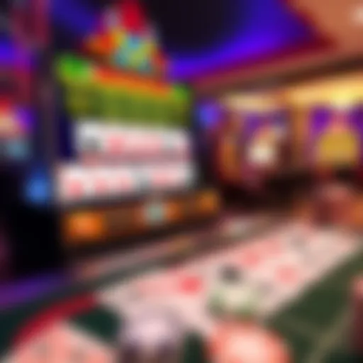 A vibrant Jacks or Better video poker game interface showcasing cards and betting options