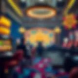 Conceptual illustration of online gaming bonuses