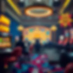 Conceptual illustration of online gaming bonuses