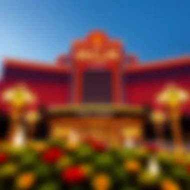 Exterior view of MGM Casino Tunica showcasing its grandeur