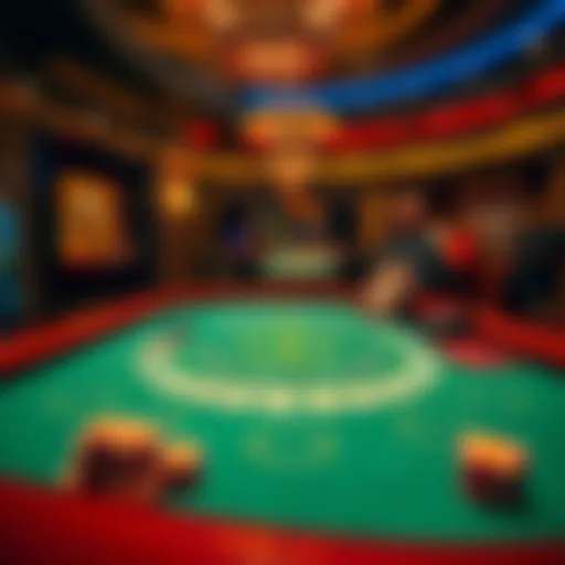 MGM Online Blackjack table display