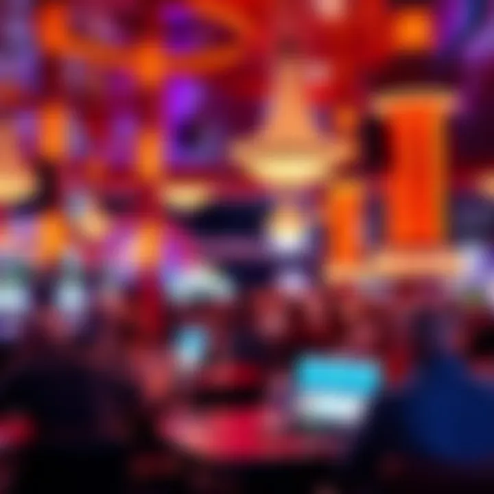 A vibrant riverboat casino celebrating regional culture and entertainment