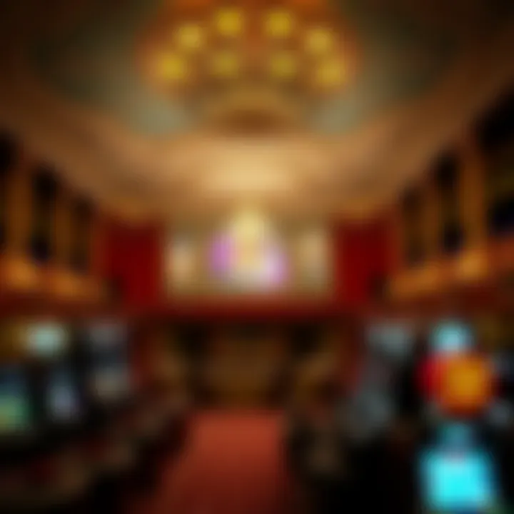 Lavish interior showcasing the grandeur of a vintage theater