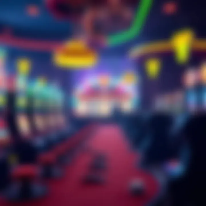 An illustration depicting the integration of cutting-edge technology in gaming.