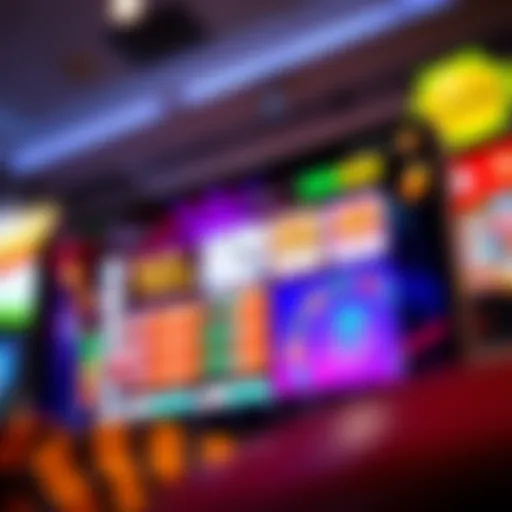 Mobile Interface of Online Casino Apps Mobile interface of a popular online casino app