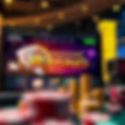 A captivating online casino interface showcasing free cash bonuses