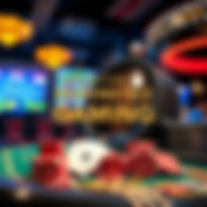 A visual representation of responsible gaming practices in online casinos